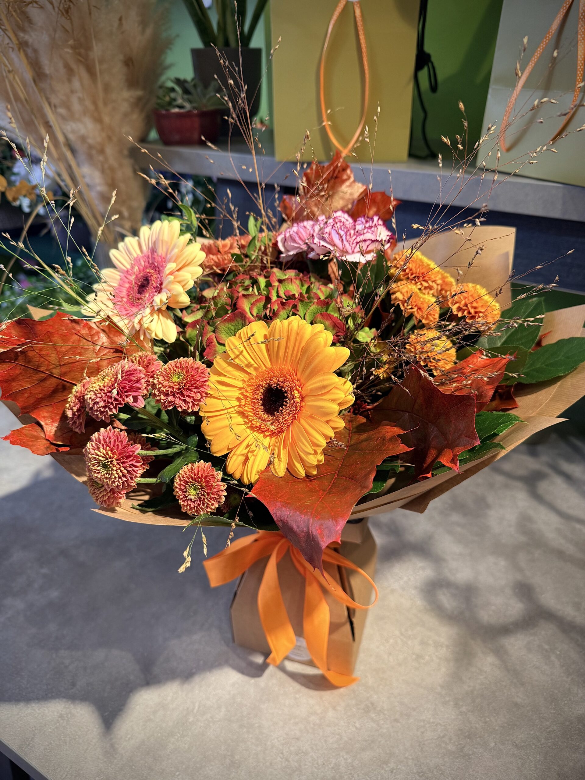 Autumn Hydrangea Bouquet